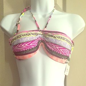 Op bikini bandeau new with tags
